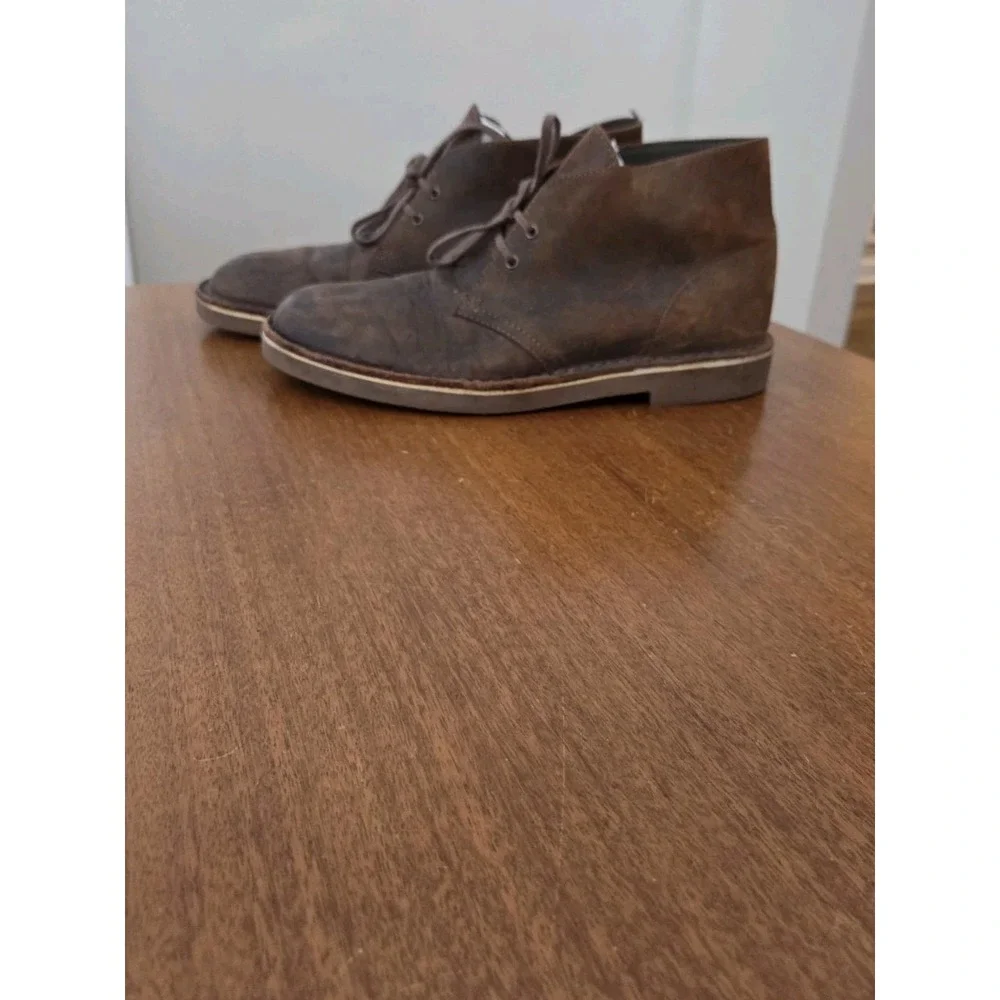 Clarks Bushacre Leather Chikka Boots‎ Mens 10m Brown